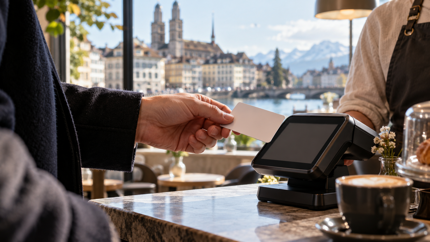 Illustration éditoriale pour Cartes de crédit en Suisse